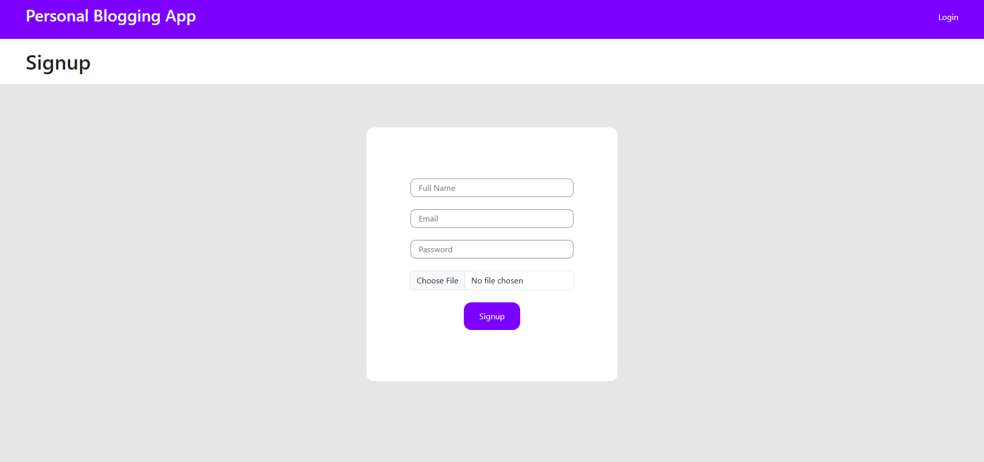 FireBase-BloggingApp